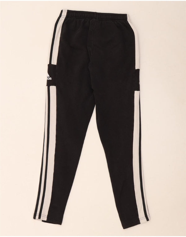 ADIDAS Pantalon de survêtement pour femme UK 6 XS Noir Colourblock Coton