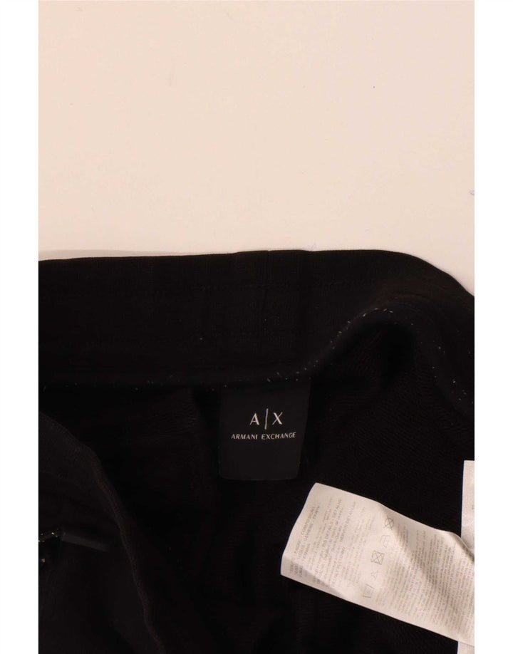 Armani Exchange Pantalon de survêtement pour homme en coton noir Taille S