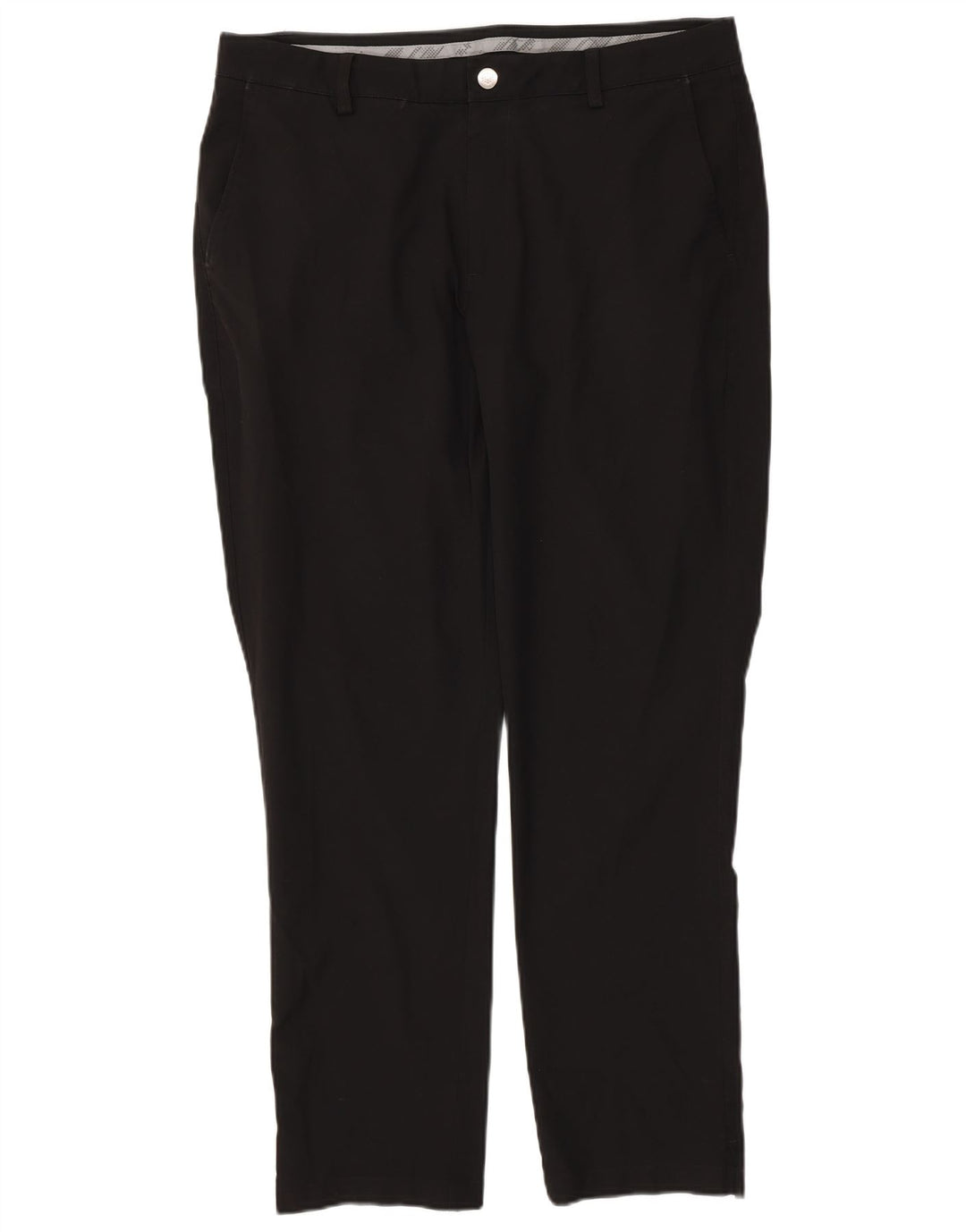 PUMA Pantalon Chino Slim Homme W36 L32 Noir Polyester