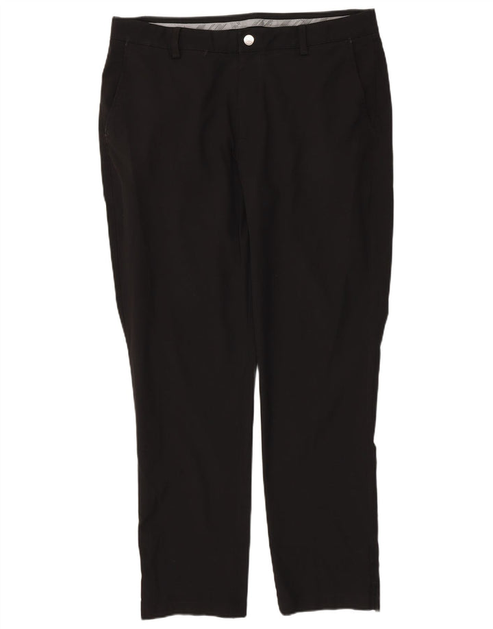 PUMA Pantalon Chino Slim Homme W36 L32 Noir Polyester