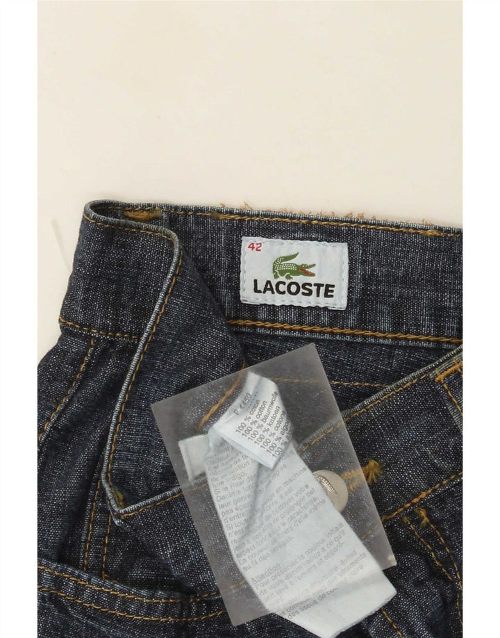 Lacoste Jean droit homme taille 42 moyen W32 L28 coton bleu marine