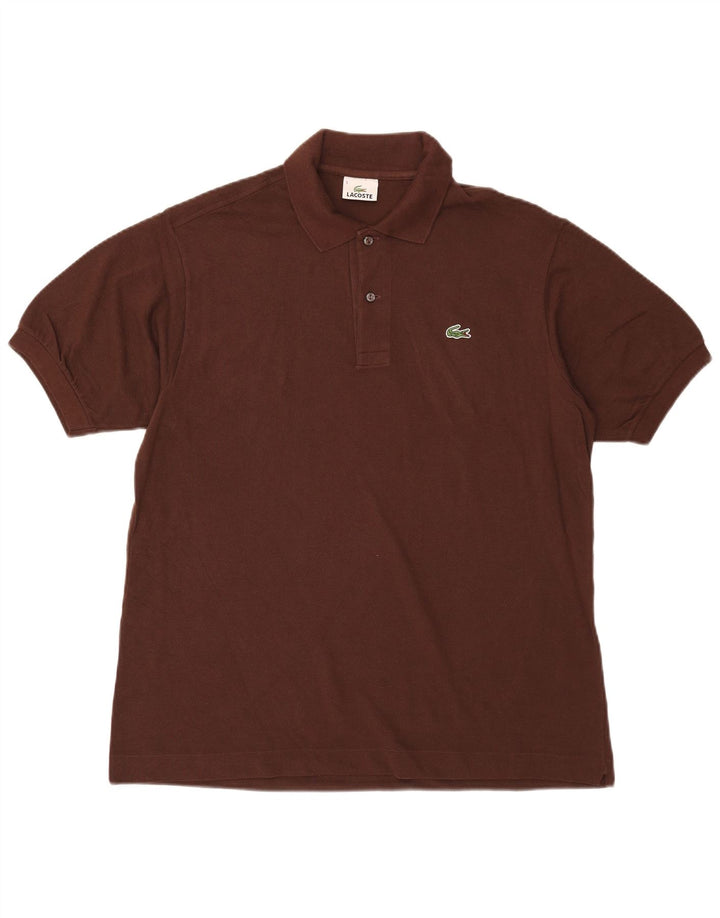 Lacoste Polo Homme Taille 5 Grand Coton Marron