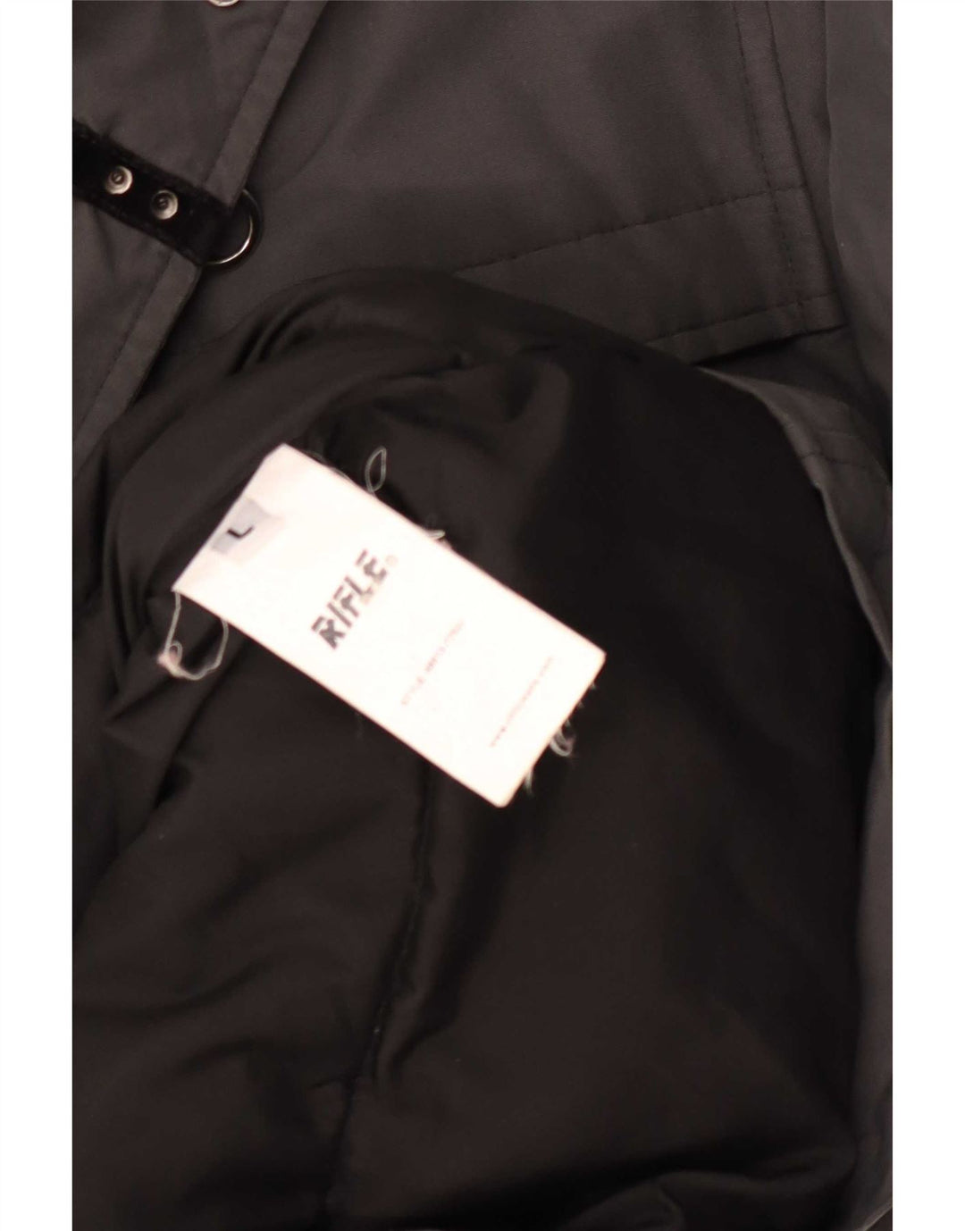 Rifle Veste Parka Homme UK 40 Grand Coton Gris