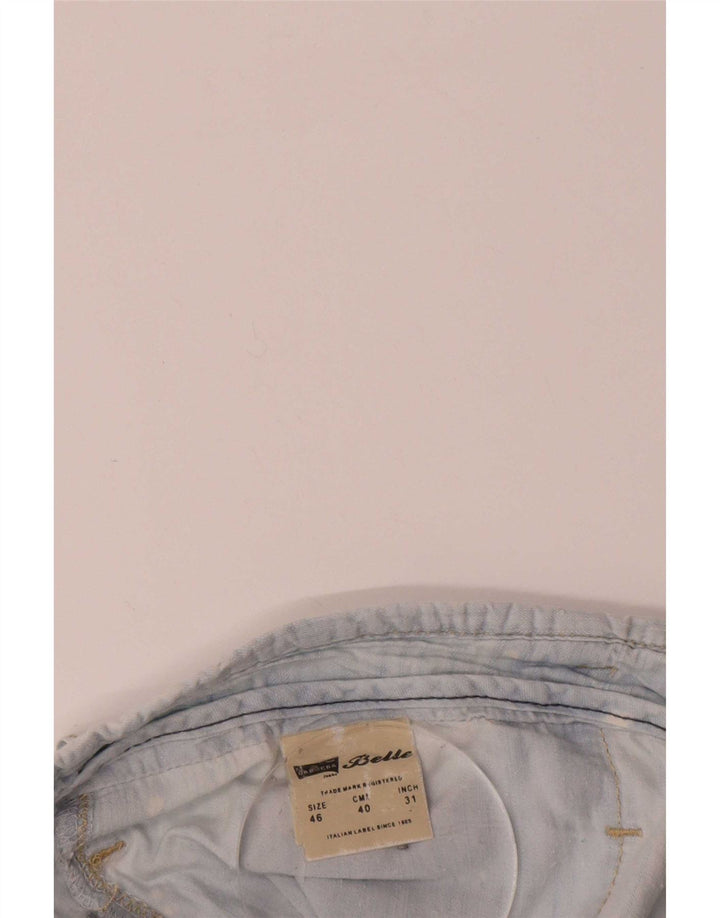 Carrera Femme Short En Jean Belle Medium W31 Bleu Coton