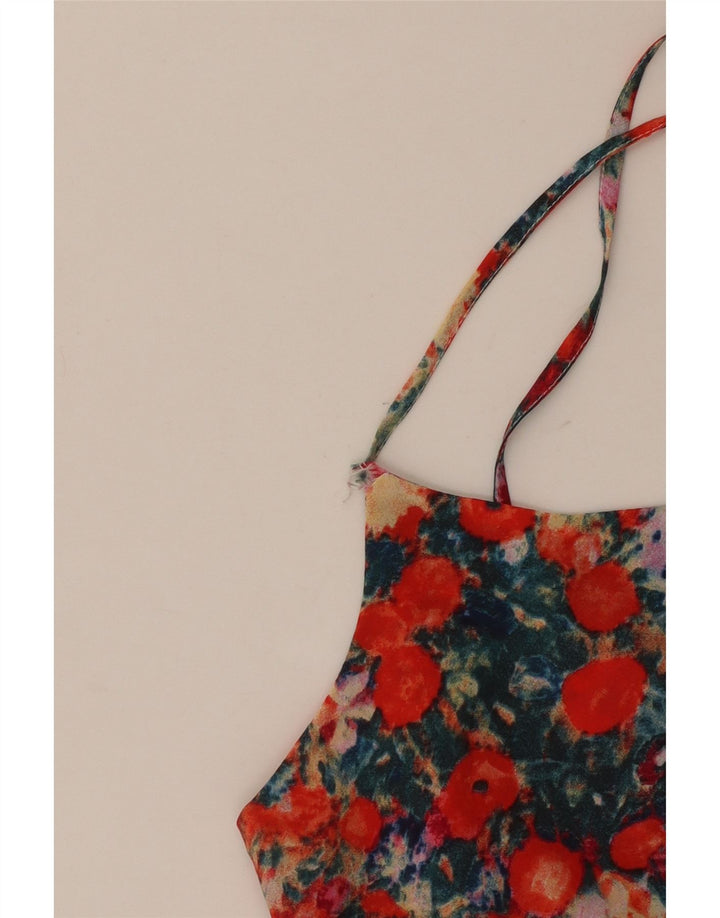 Oasis Caraco Femme UK 10 Petit Polyester Floral Multicolore