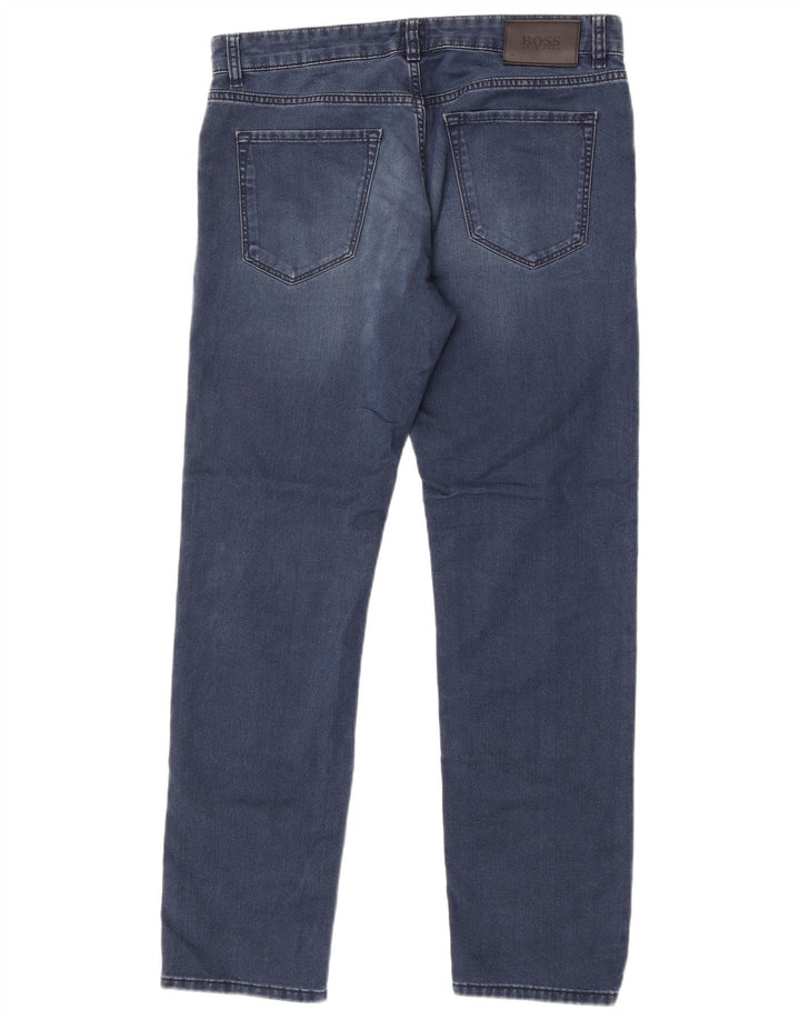 Hugo Boss Jean Slim W34 L32 Bleu Homme