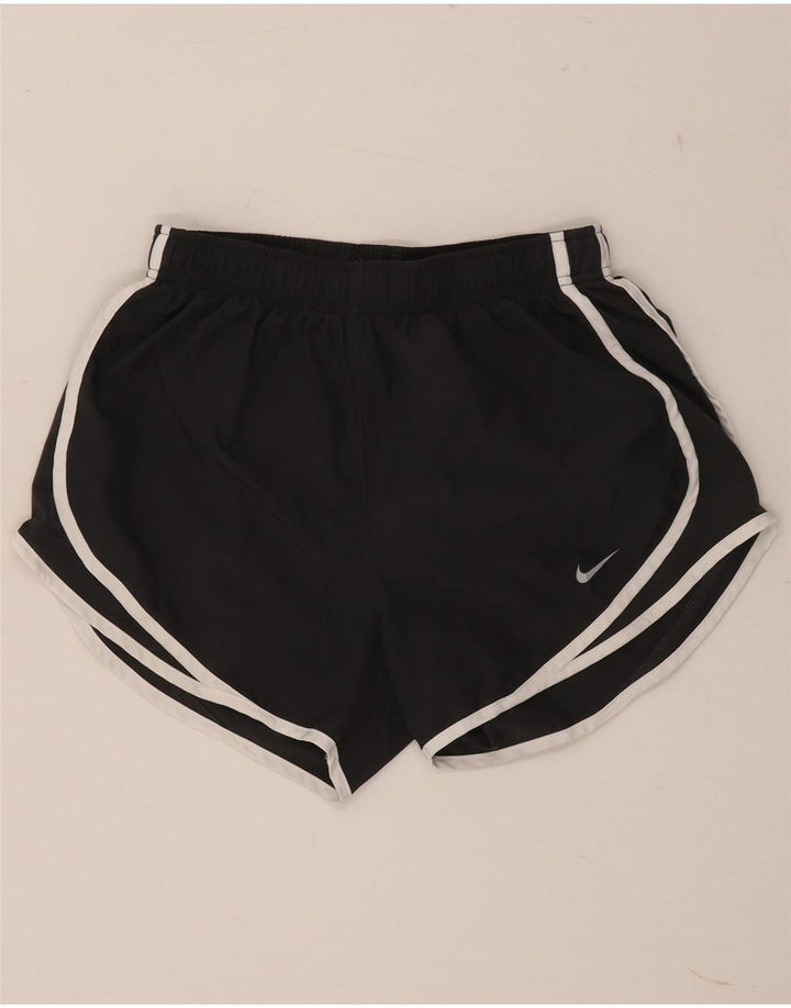 Nike Short de sport Dri Fit pour femme UK 8 Small Gris