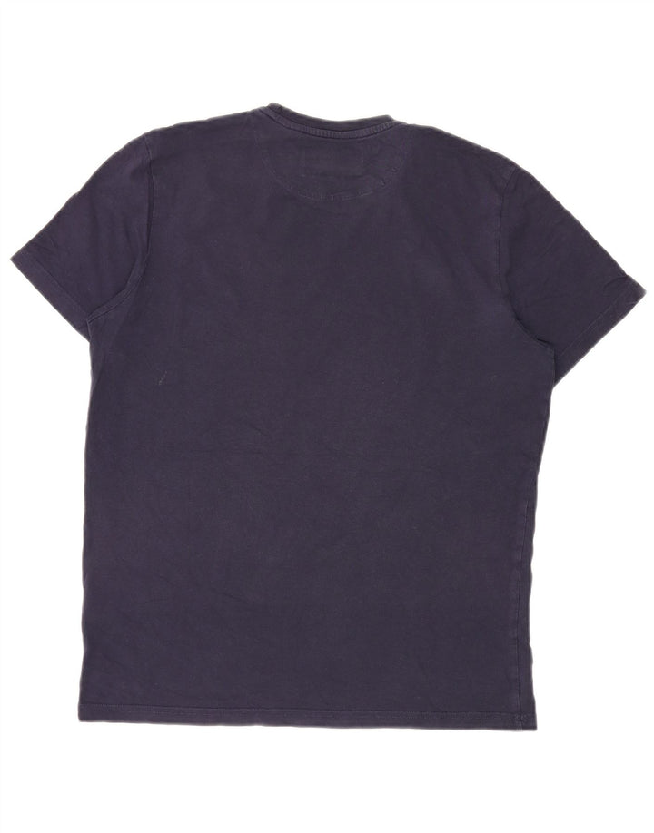 Lyle & Scott T-Shirt Homme Bleu Marine Moyen Coton