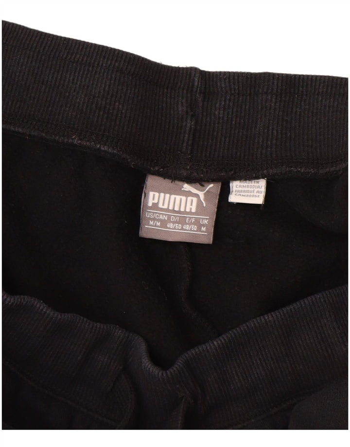 PUMA Pantalon de survêtement pour femme UK 42 Medium Noir Coton