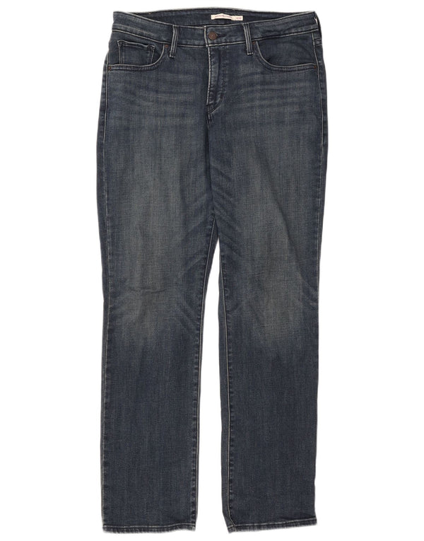 Levi's Jean droit 314 Shaping pour femme US 16 2XL W33 L31 Bleu Coton