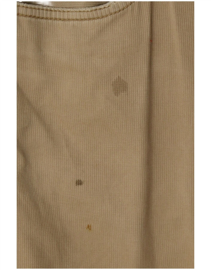 TOMMY HILFIGER Pantalon décontracté droit pour homme W32 L32 Beige Coton