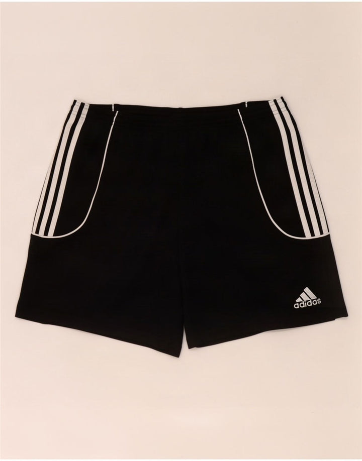 Adidas Short de sport Climalite pour homme, grand, noir, polyester