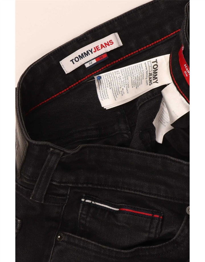 Tommy Hilfiger Jean Slim Homme W32 L30 Coton Noir