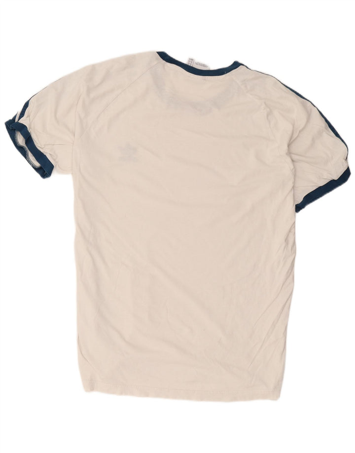Adidas T-Shirt Homme Top 2XL Coton Blanc