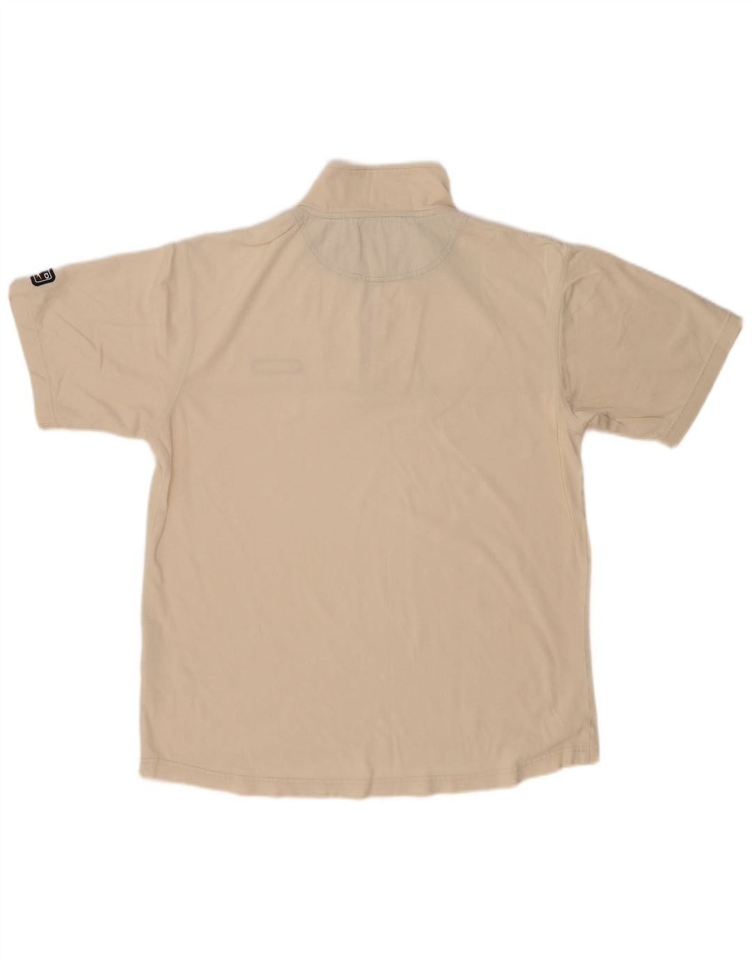 Reebok T-Shirt Zip Neck Homme XL Beige