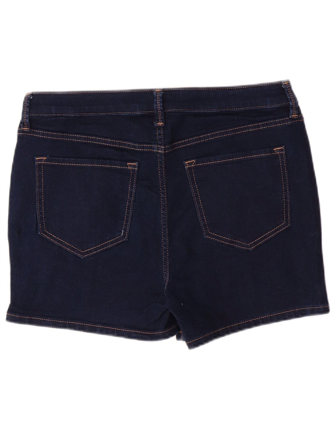 MARKS & SPENCER Short en jean pour femme UK 12 Medium W30 Bleu marine Coton