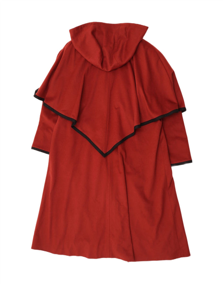 Loden Frey Manteau à capuche pour femme EU 40 Laine rouge moyen