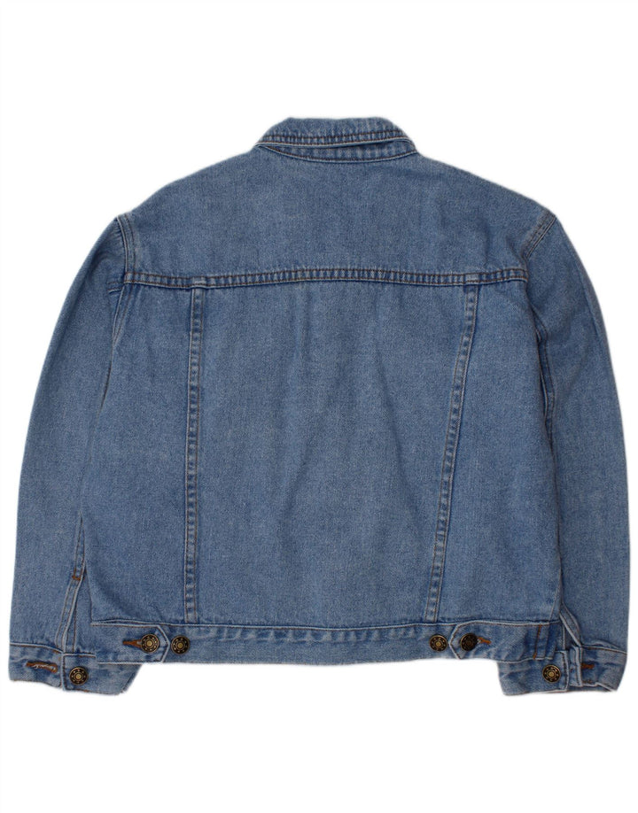 EXPLORER Veste en Jean Garçon 8-9 ans Bleu Coton