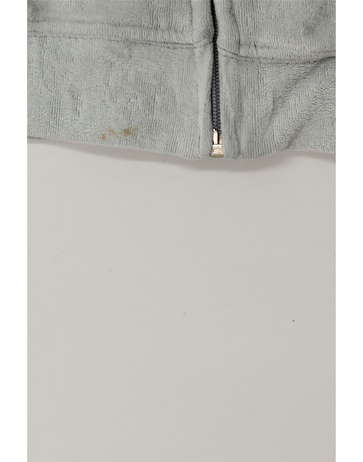 Champion Veste de survêtement en velours pour femme UK 14 Bleu moyen