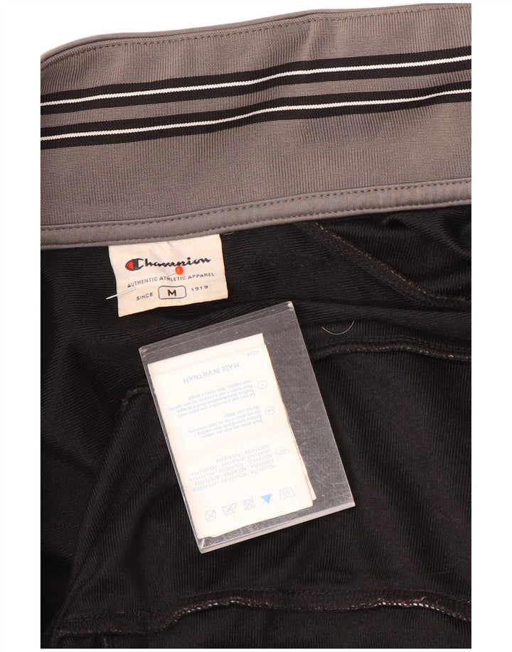 Champion Veste de Survêtement Homme Noir Moyen Polyester