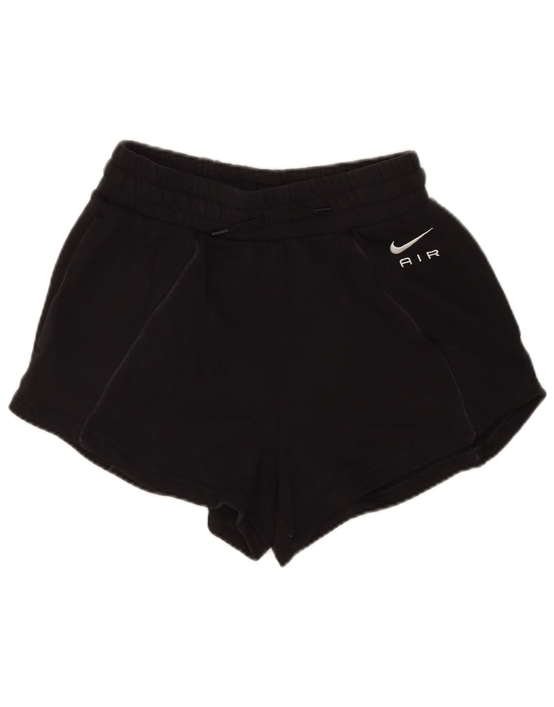 Nike Short de sport pour femme UK 10 Petit coton noir
