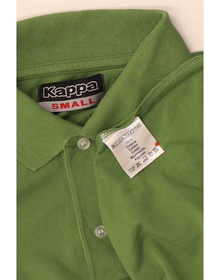Kappa Polo Homme Petit Vert Coton