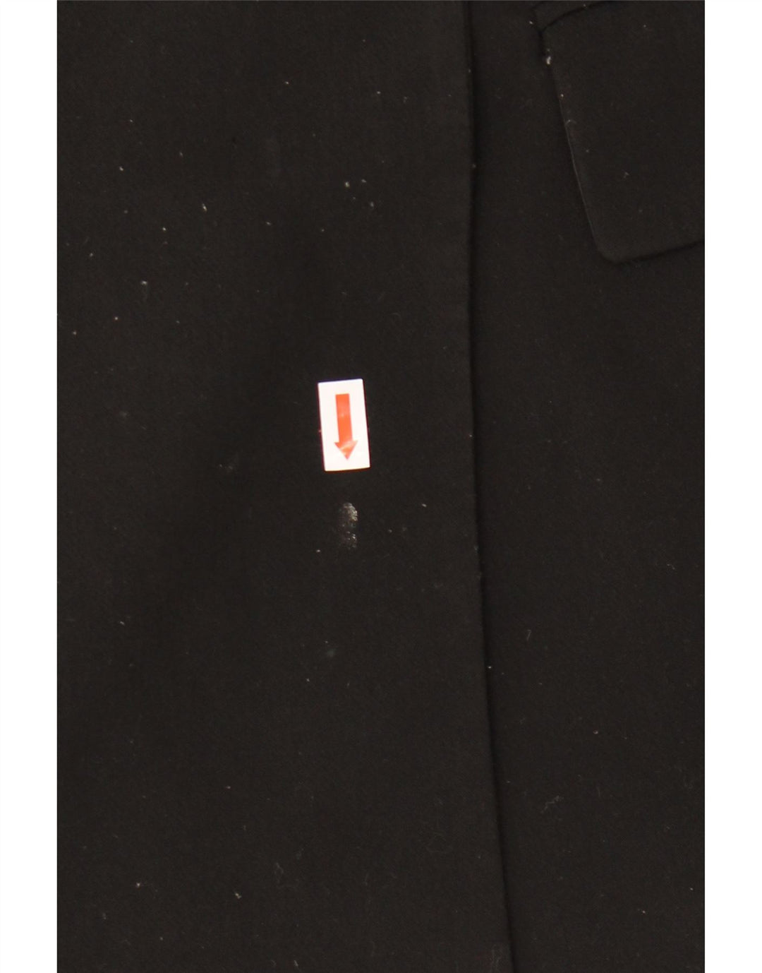 ZARA Veste blazer à double boutonnage pour femme UK 10 Small Noir Polyester