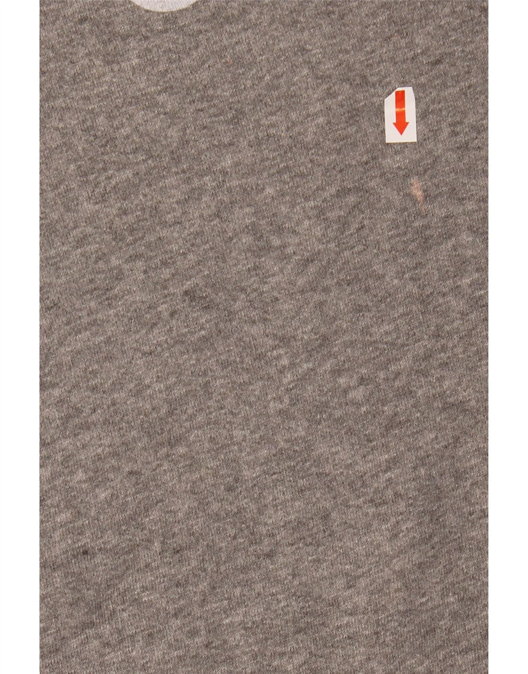 JACK WILLS Pull à capuche graphique pour femme UK 14 Grand coton gris