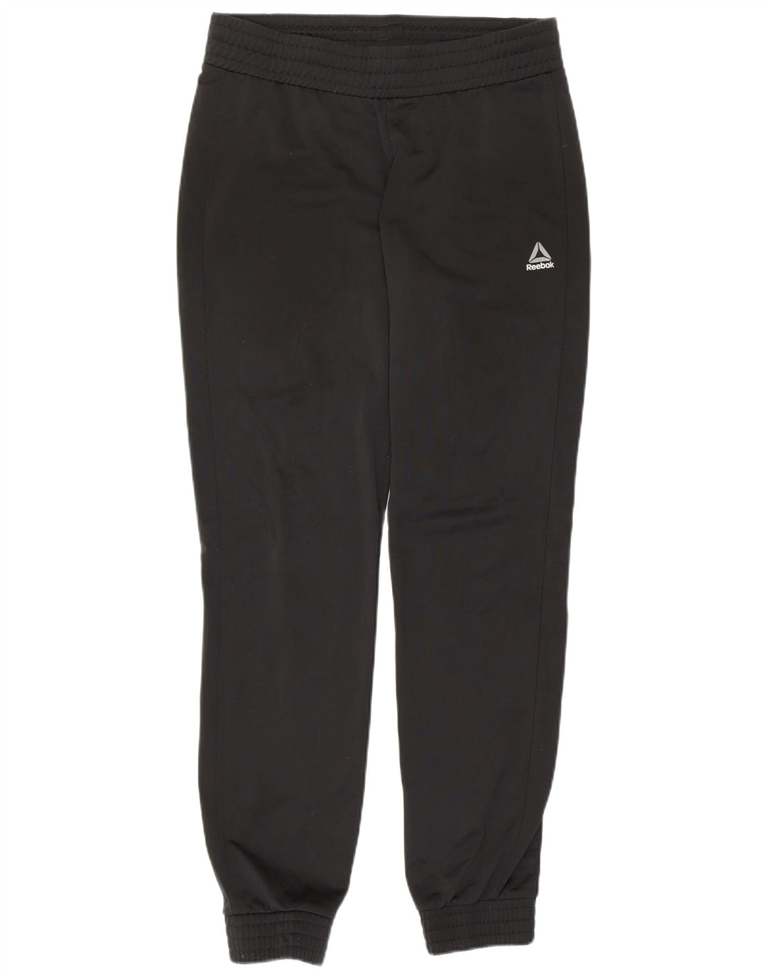 REEBOK Womens Tracksuit Trousers Joggers UK 12/14 Medium  Black Polyester