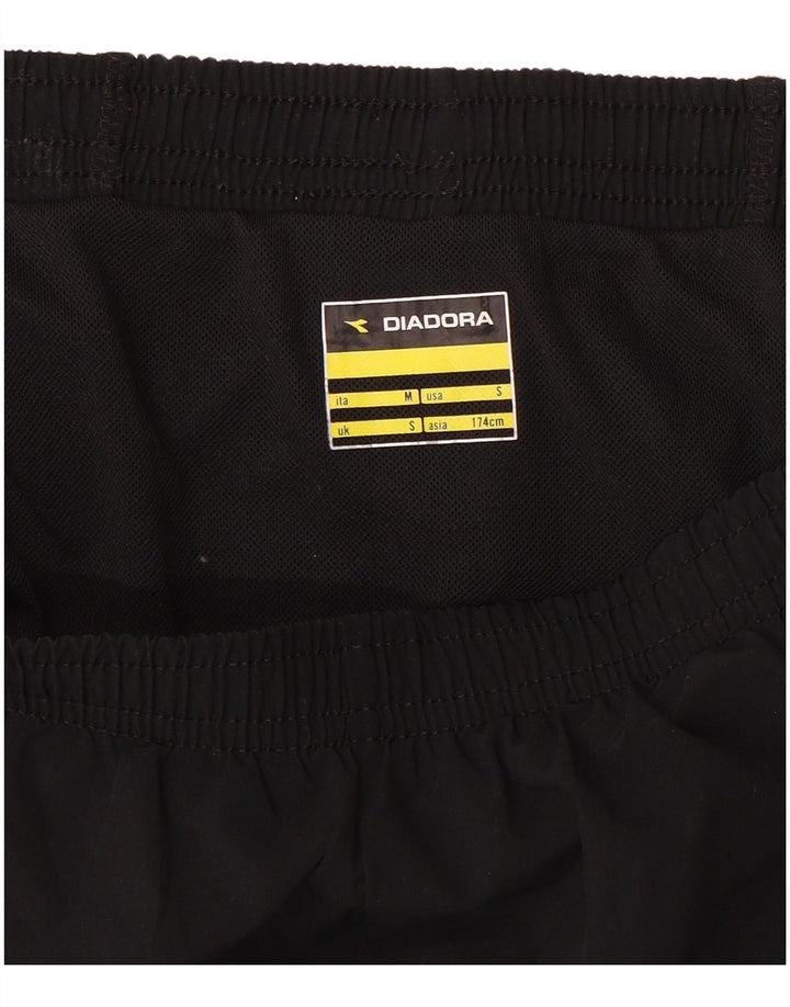 Diadora Short de sport pour femme UK 10 Small Noir