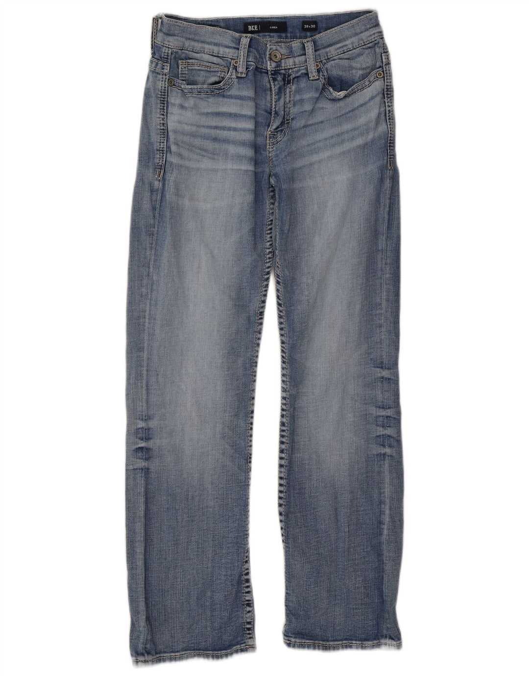 BKE Jean droit Aiden femme W28 L30 bleu coton