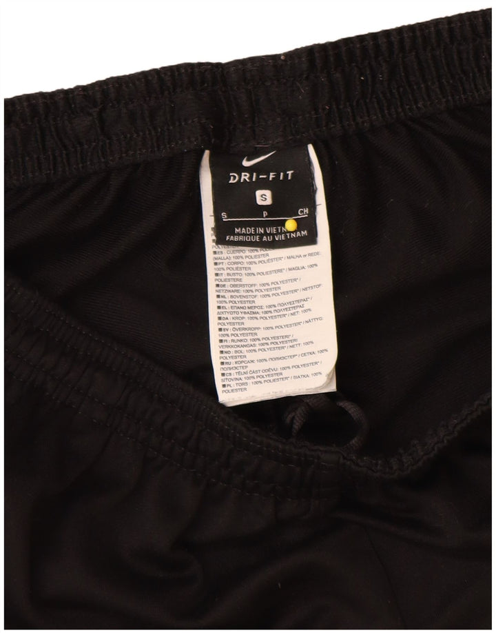 Nike Pantalon de survêtement Dri Fit pour homme Taille S en polyester color block noir