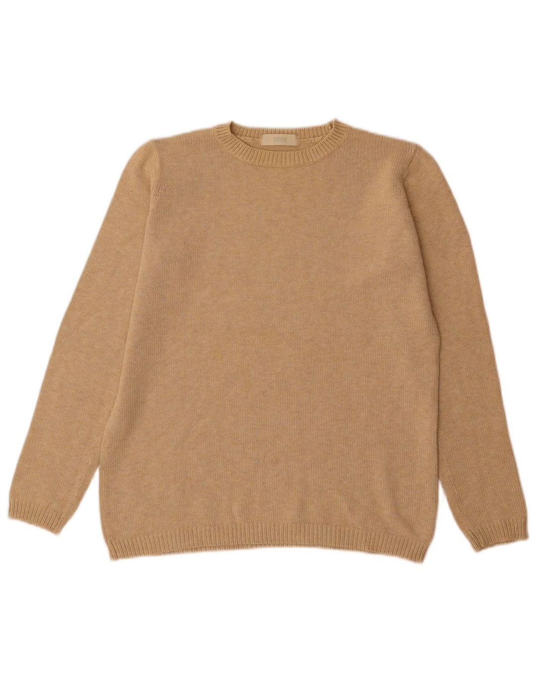 Marks & Spencer Pull surdimensionné à col bateau pour femme UK 10 Petit Beige