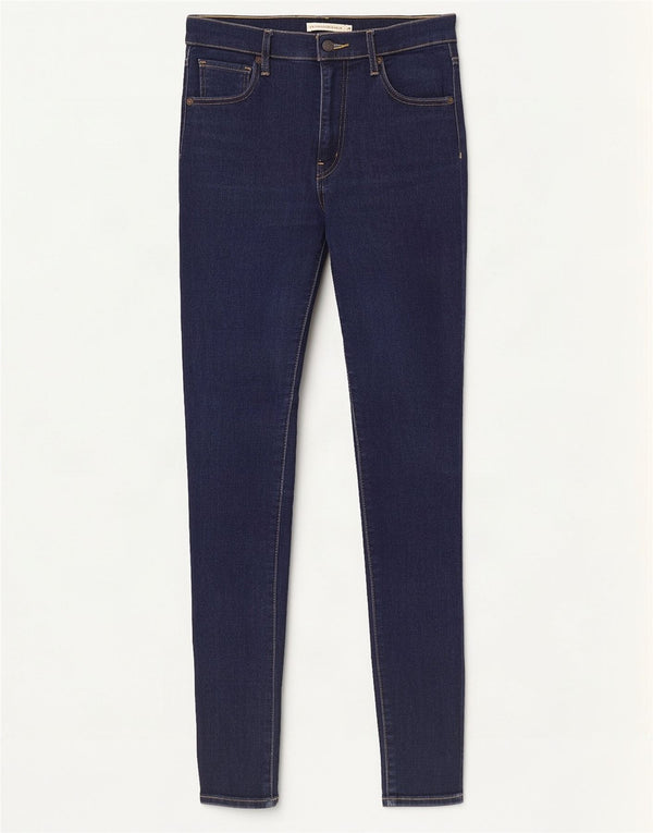 Levi's Jean Mile High Super Skinny W29 L32 Femme Bleu Marine Coton