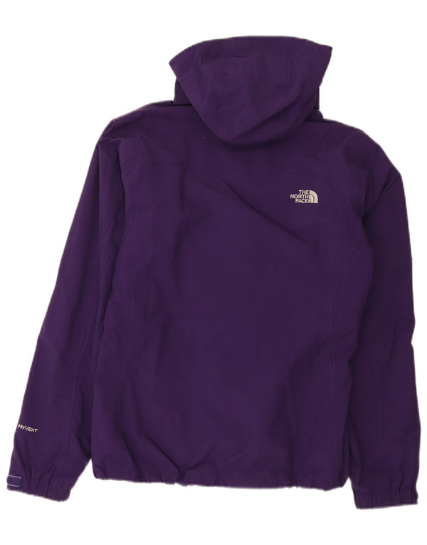The North Face Veste coupe-vent à capuche pour femme UK 10 Small Violet