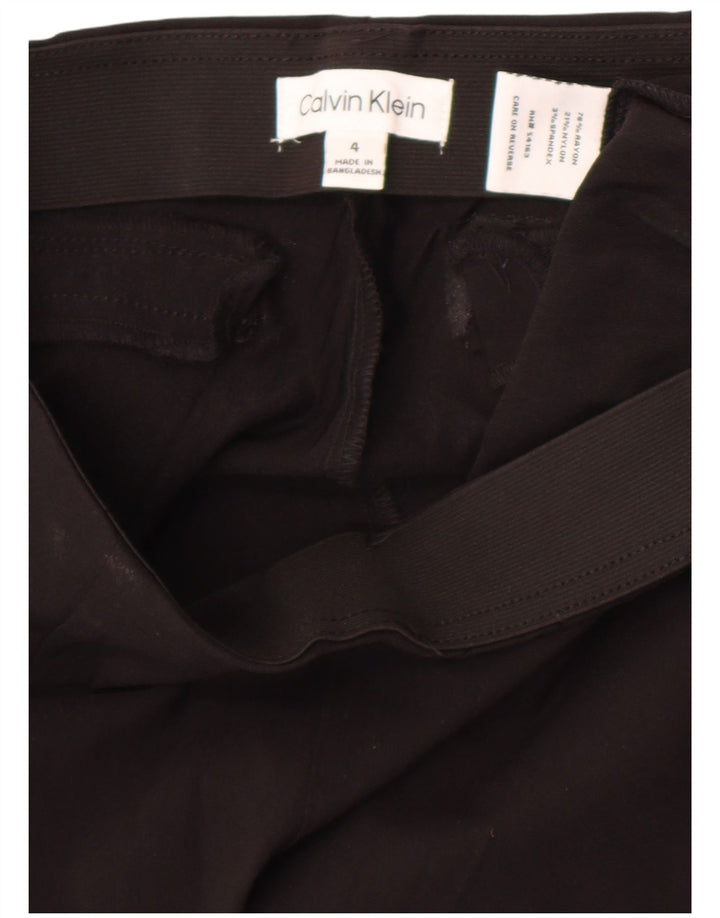 Calvin Klein Leggings pour femme US 4 Small Rayonne noire