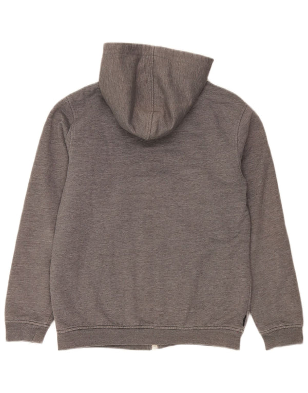Billabong Pull à capuche zippé graphique pour garçons 15-16 ans Gris Polyester