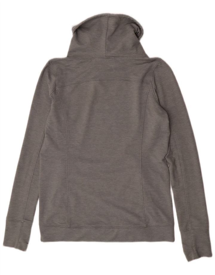 Under Armour Sweat-shirt à col roulé pour femme UK 44 Gris moyen moucheté
