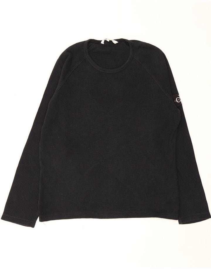 CALVIN KLEIN JEANS Haut Homme Manches Longues XL Noir