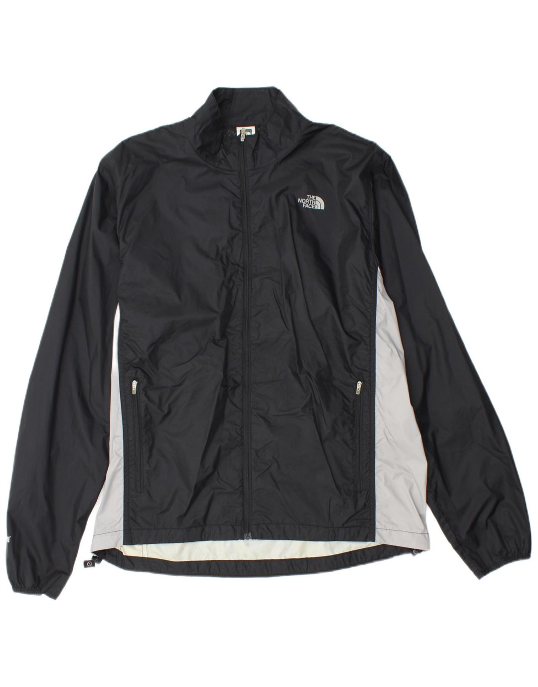 The North Face Veste de survêtement coupe-vent pour homme Taille L Noir Colorblock