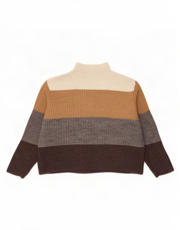 Marks & Spencer Pull col roulé pour femme UK 16 Large Multicolore