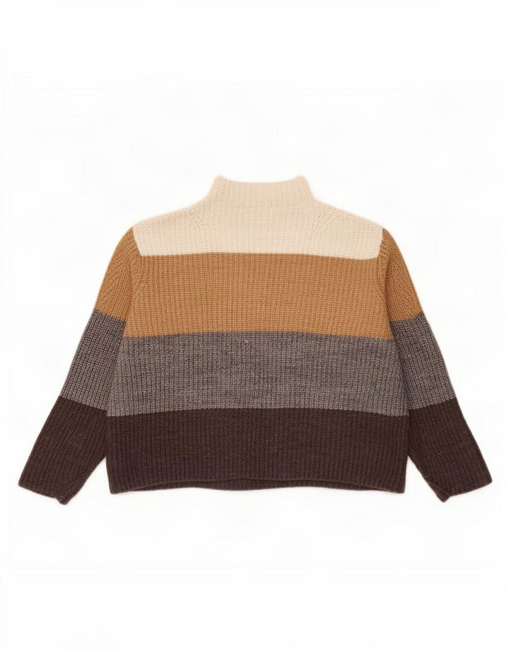 Marks & Spencer Pull col roulé pour femme UK 16 Large Multicolore