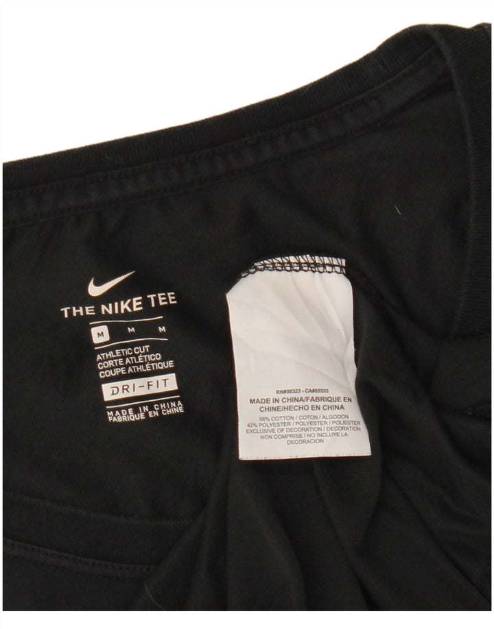 NIKE Femmes Colorado Spirit Graphic T-Shirt Top UK 12 Moyen Noir Coton