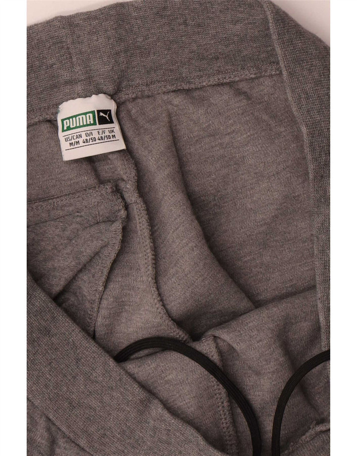 Puma Pantalon de Survêtement Homme Gris Moyen Colourblock Cotton