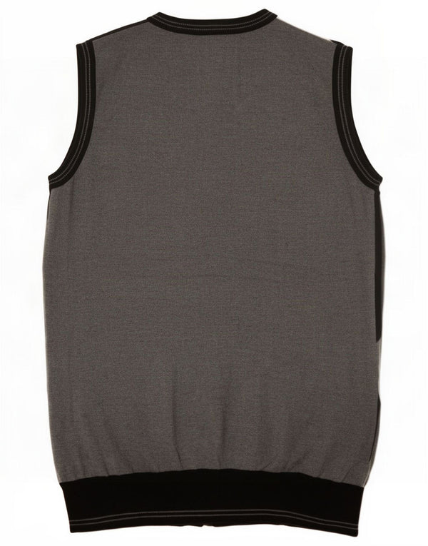 Jack & Jones Débardeur pour homme Medium Black Argyle/Diamond Cotton