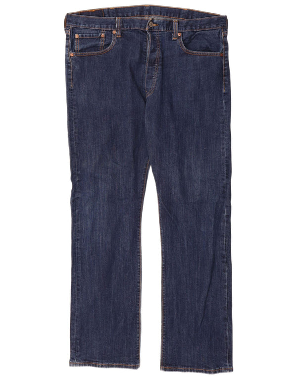 Levi's Jean Droit 501 Homme Bleu Marine W38 L32 Coton