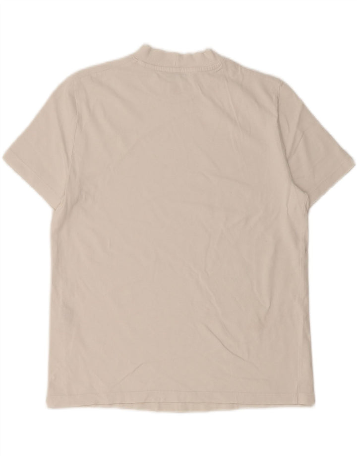 Zara Homme T-Shirt Top Petit Blanc Cassé Coton