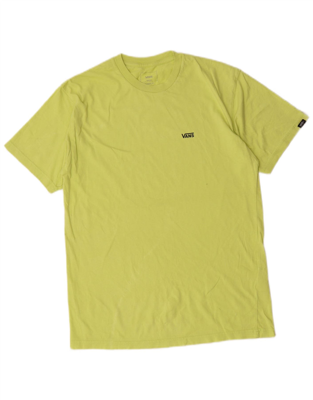 Vans T-shirt coupe classique pour homme en coton vert moyen