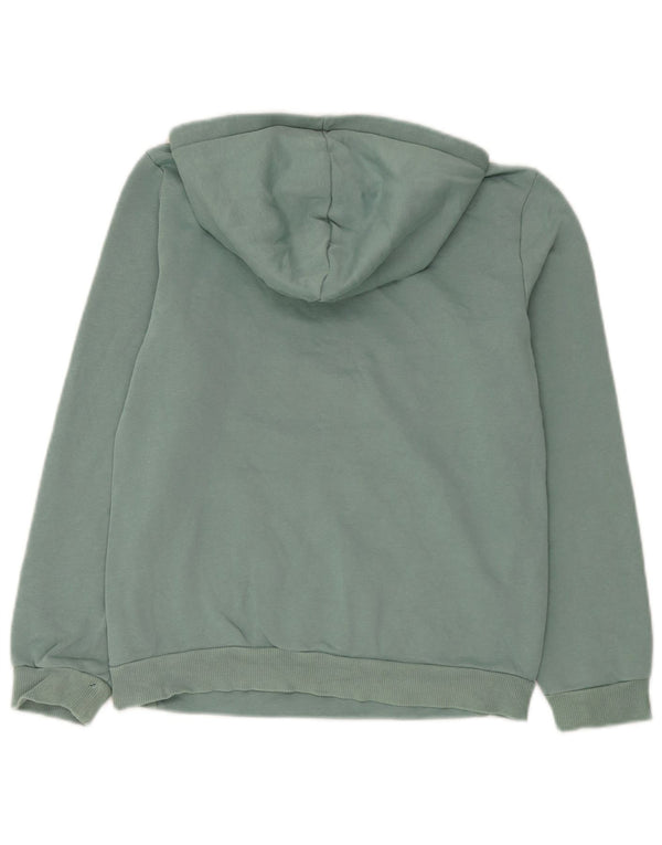 Puma Pull à capuche graphique pour fille 13-14 ans Large Vert Coton