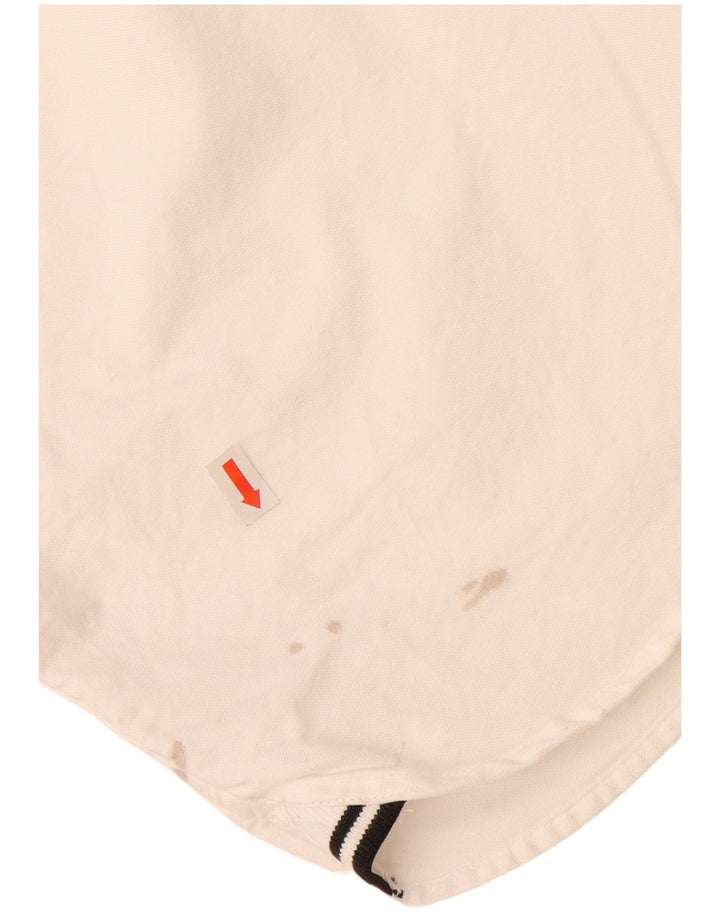 FRED PERRY Chemise Homme Blanc Moyen Coton